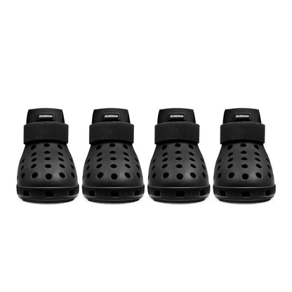 Premium Dog Boots for Hot Pavement - Protective Footwear for Small, Medium, and Large Dogs, Easy-On/Off, Non-Slip, Waterproof, and Easy-Clean Booties for Beach and Snow Activities