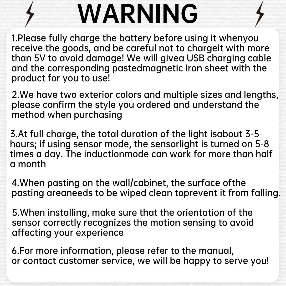 Motion-Sensor LED Night Light - USB Rechargeable Dimmable Lamp for Kitchen, Bedroom, Hallway, Stairway, Closet, and Wardrobe